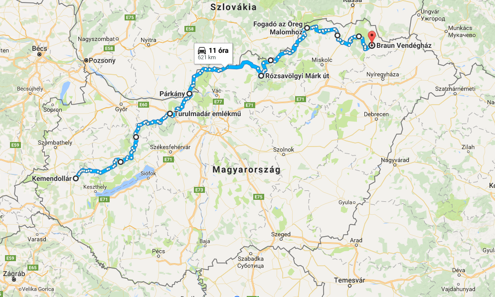 Kemendollr- Srospatak 621km - 11 ra 1 perc